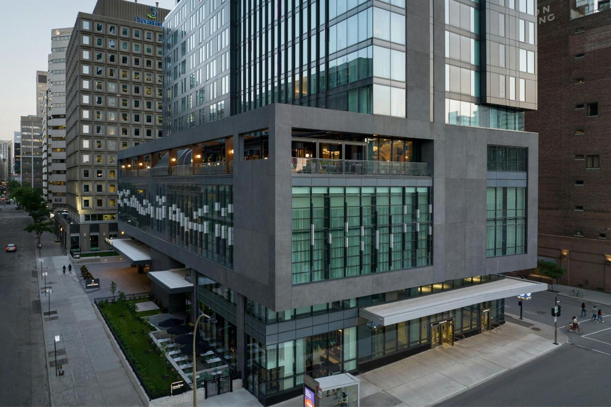 Honeyrose Hotel, Montreal, A Tribute Portfolio Hotel Exteriér fotografie The hotel's entrance