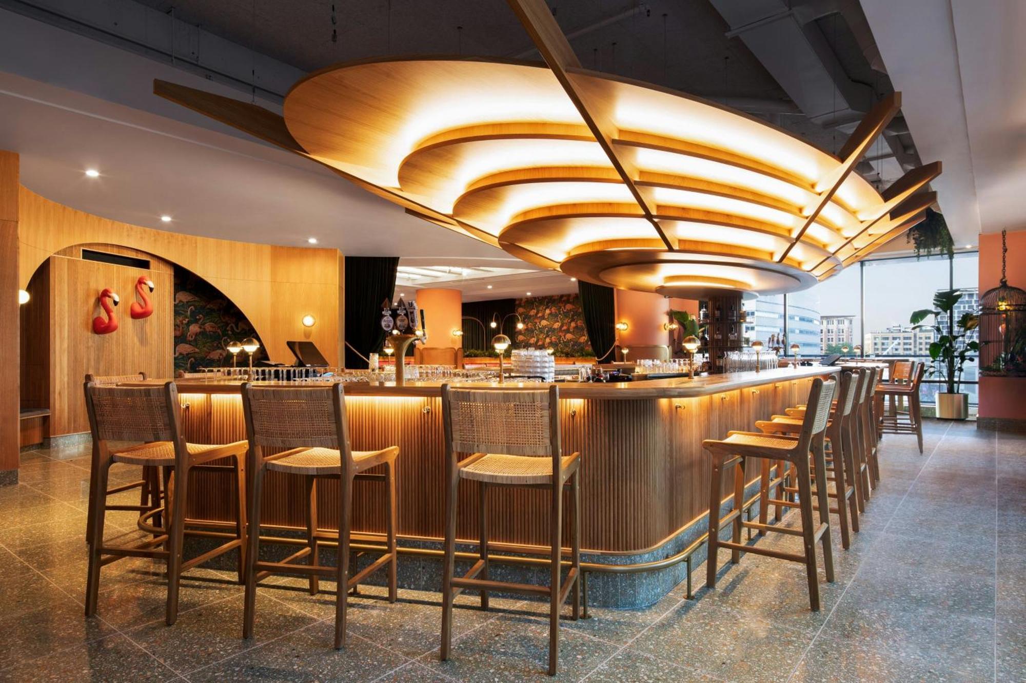 Honeyrose Hotel, Montreal, A Tribute Portfolio Hotel Exteriér fotografie The bar at the 1959 Restaurant